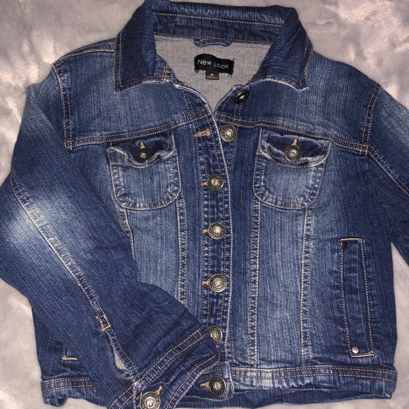 Short Style Jean Jacket - Picture 1 of 4